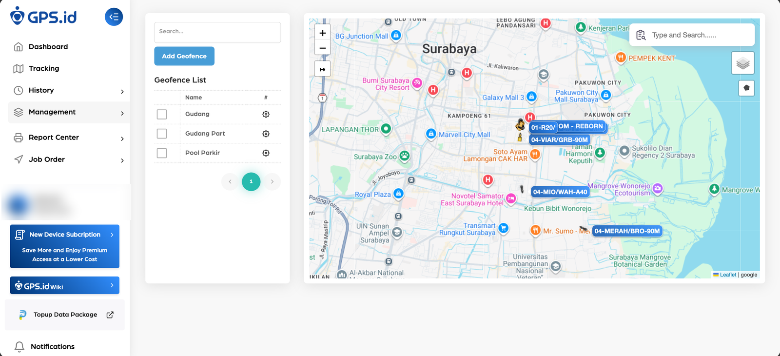 Geofence GPS.id